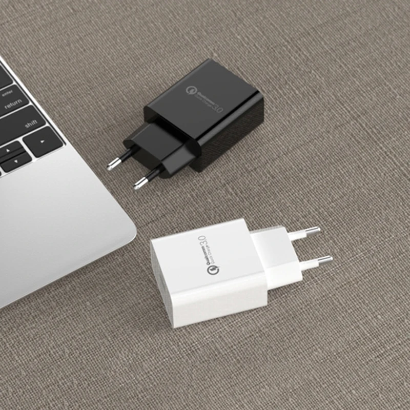 Универсальный 3A Quick Charge 3 0 зарядное устройство USB ЕС плагин для настенного