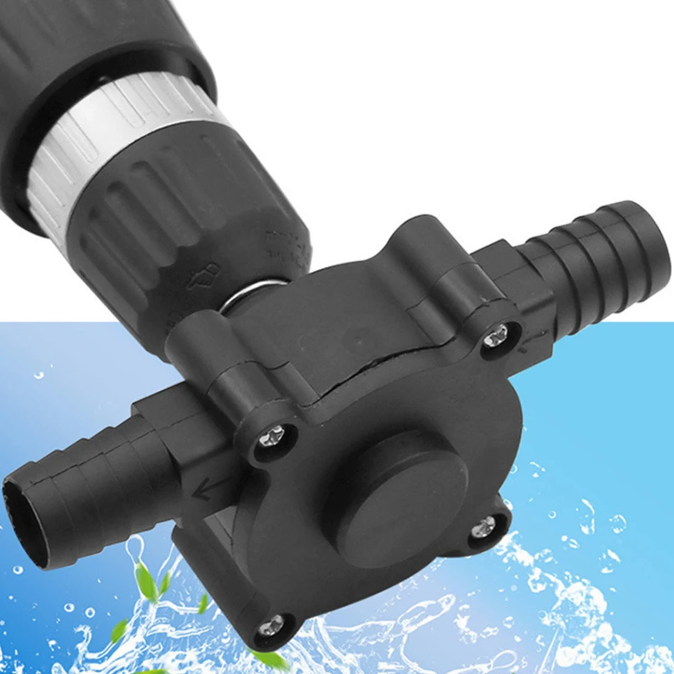 Портативный насос для электродрели помпа дизельного масла и жидкости водяной