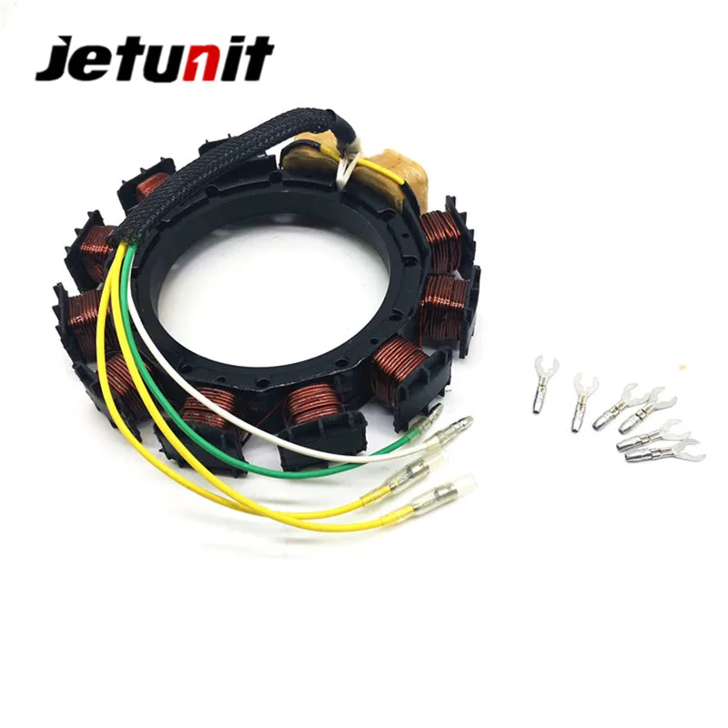 JETUNIT подвесной мотор Статор для ртути 16amp 2,3, 4 цилиндр 30-125HP 174-2075K2 398-832075A3, A4, A5, A6, A9, A12, A21 398-9873A15, A22