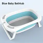Складная Ванна для душа для детей, портативная подушка для душа, умный термометр, безопасные складные силиконовые ванны для ванная для собак