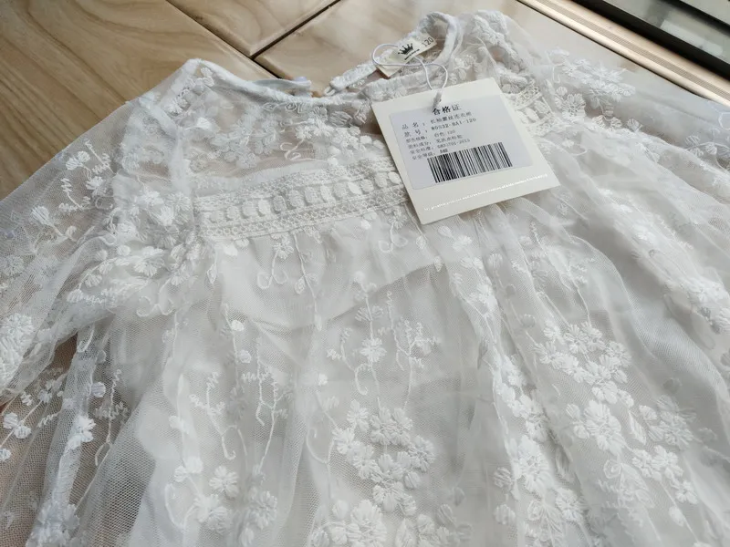 Кружевное платье для маленьких девочек вечерние нее принцессы на день рождения