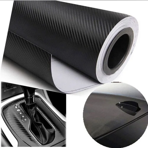 

3d carbon fiber vinyl car packaging sheet roll film car stickers and motorcycle decals