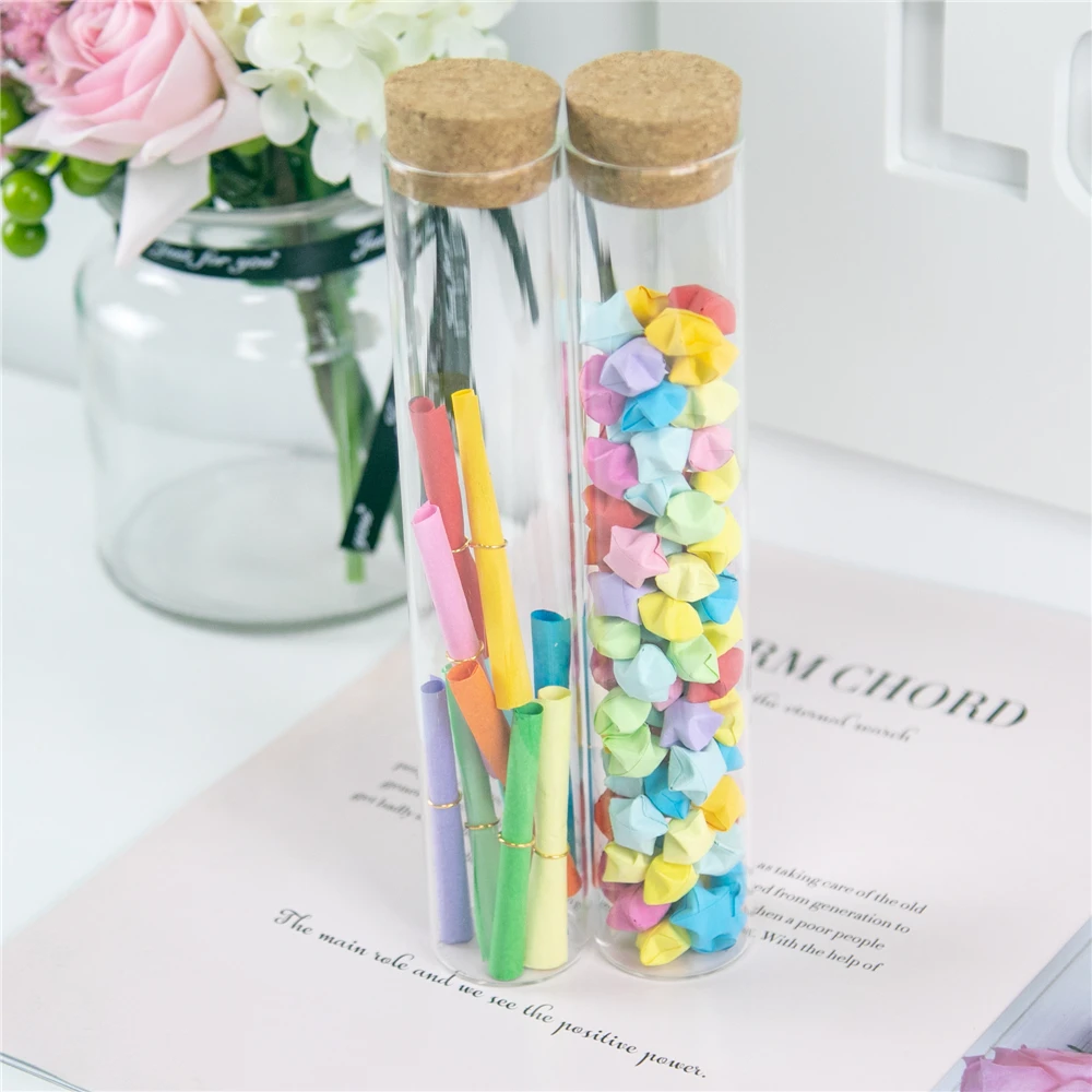 

37x200mm 150ml Large Glass Bottles Vials Jars With Corks Storage Bottles Jars Glass Transparent Clear Big Bottles Corks 24pcs