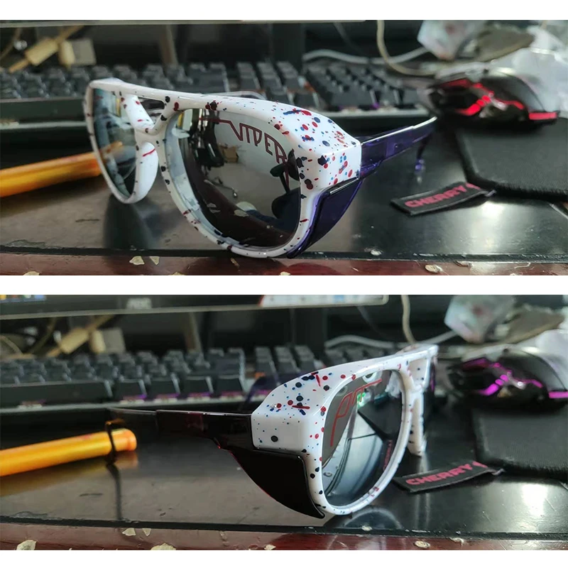 Очки-авиаторы велосипедные поляризационные UV400 в футляре | Спорт и развлечения