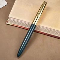 hero 616 authentic vintage nostalgic fountain pen 616 2 golden clip cap gift ink pen iridium fine nib 0 5mm for writing pen
