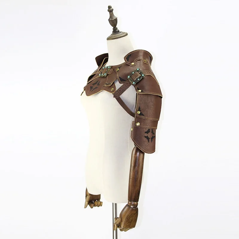 Рыцарь-воин мужской средневековый многокристаллический наплечный ремень из