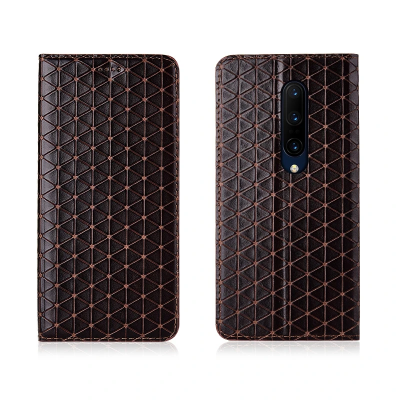 Чехол Gneuine из натуральной кожи с откидной крышкой для телефона OnePlus 7 Pro чехол OnePlu