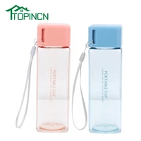 300ml pink blue water bottle student bottle sports portable leakproof water bottles water jug camping outdoor sport bottle