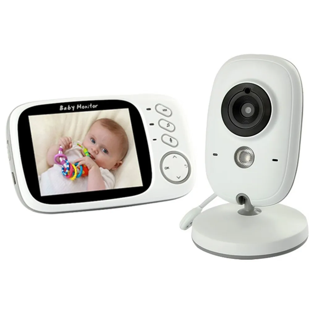 

3.2 Inch Wireless Video Color Baby Monitor High Resolution Baby Nanny Security Camera Baby Phone Video & Audio Portable Intercom