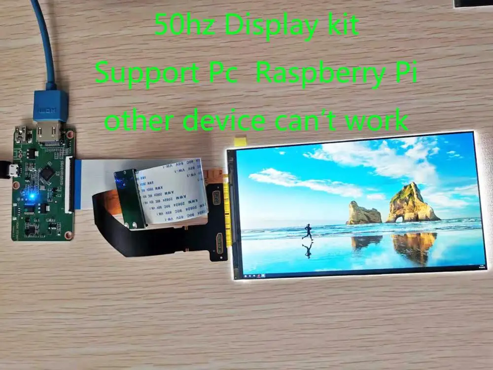6 дюймов ЖК-дисплей Sharp LS060R1SX01 с драйвер платы 2K 1440*2560 MIPI к HDMI Комплект 3D-принтеры проектор