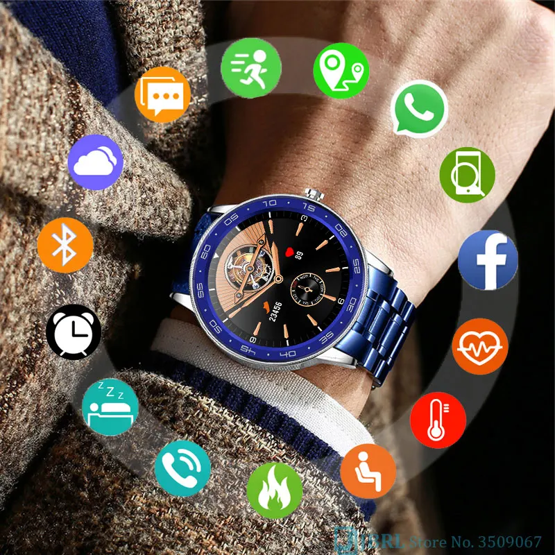 Бизнес цифровые часы Для мужчин Спорт электронный светодиодный мужские наручные