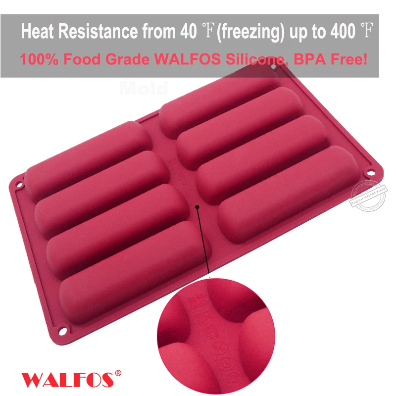 Силиконовая антипригарная форма для выпечки 8 видов | Дом и сад