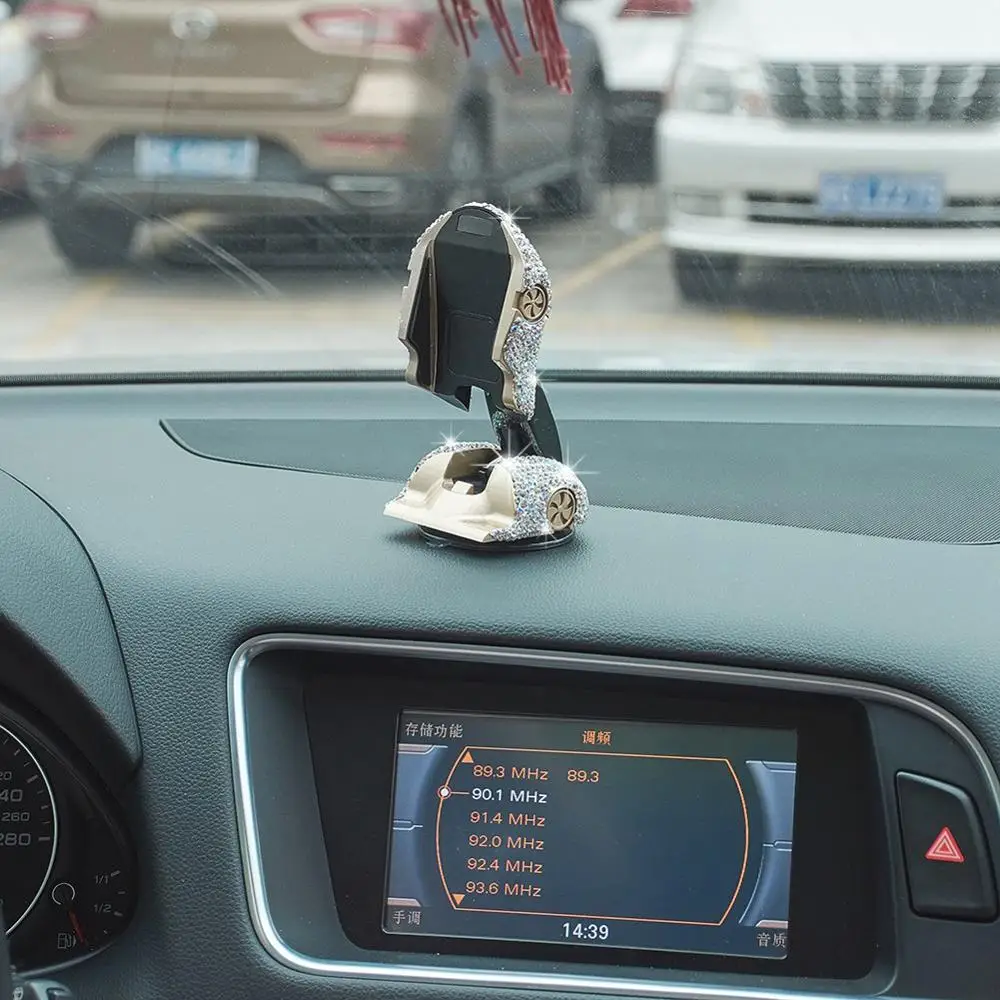 

Bling Bling Car Dashboard Phone Holder Stand Windshield Mount Bracket For Phone GPS
