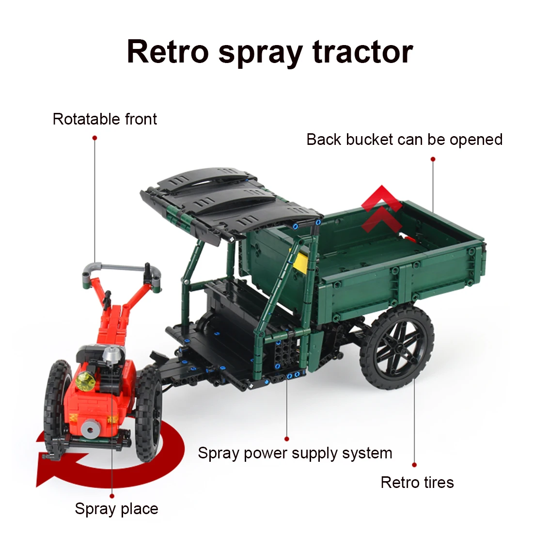 Конструктор детский из 742 блоков день рождения рождение мальчика шт. | Игрушки и