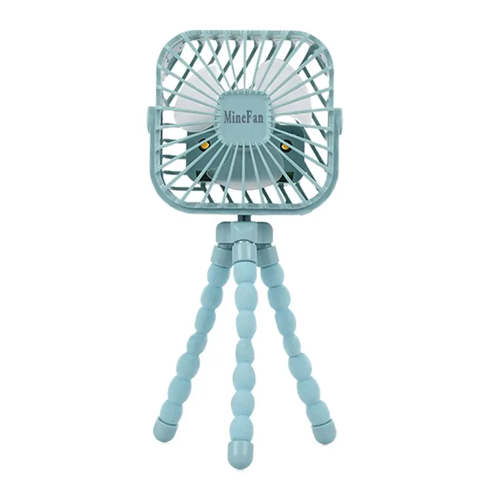 Желтый Портативный Складной вентилятор Персональный 2020 нежный бесшумный милый