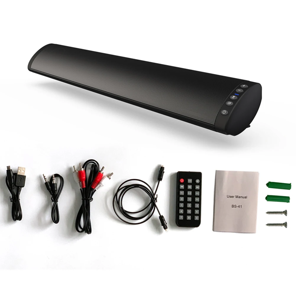 Настенный пульт дистанционного управления HiFi Bluetooth Динамик ТВ USB Домашний