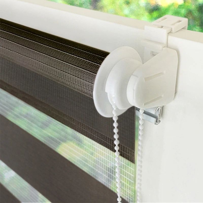 Рольставни дневной и ночной с зеброй двойные полупрозрачные или затемняющие