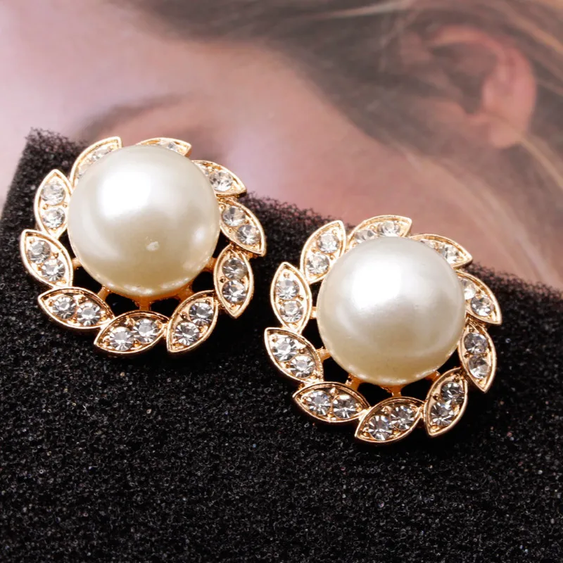 

2021 Fashion Women Retro Jewelry Pearl Earrings Gift