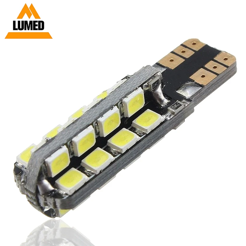 

100x Car CANBUS T10 194 168 W5W 32 LED 2835 SMD Auto Turn Side License Plate Light Marker Lamp Bulb DC 12V