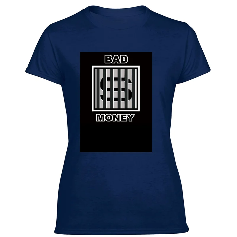 

Print Bad Money Men T-Shirt Round Collar Tshirt Man Plus Size S-5xl Anti-Wrinkle Tee Tops