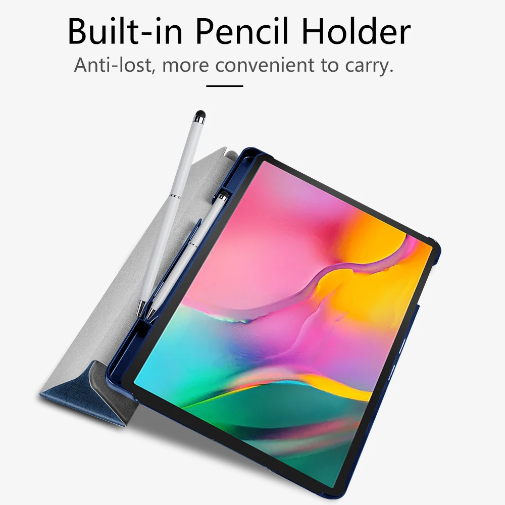 Чехол для планшета Samsung Galaxy Tab A 10 1 2019 дюймов магнитная подставка чехол с