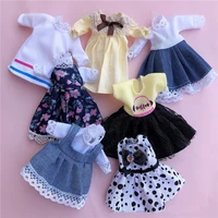 new 16cm bjd doll universal clothes can dress up fashion doll clothes skirt pants suit diy childrens best gifts send shoes