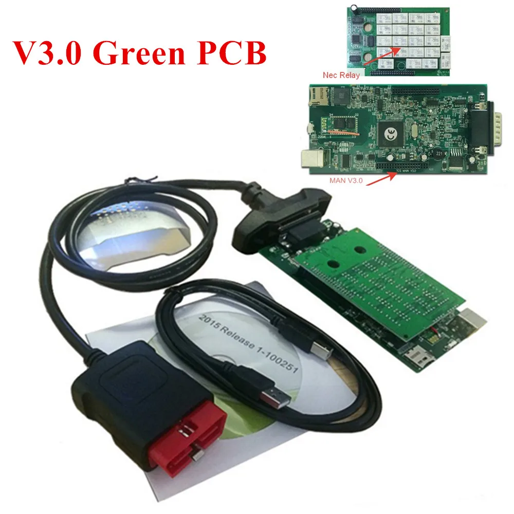 Лучшие реле 2015 3 с keygen v3.0 pcb зеленая плата vd tcs cdp pro plus obd сканирующий инструмент для