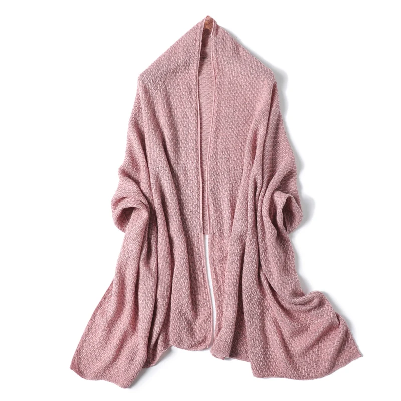 Новый кашемировый шарф Женская шаль однотонный модный хиджаб женские головные