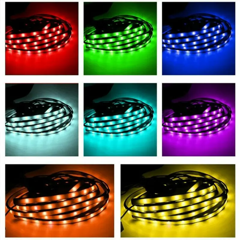 

4PCS LED Strip Under Car Tube Underglow Body System Kit Strip Waterproof