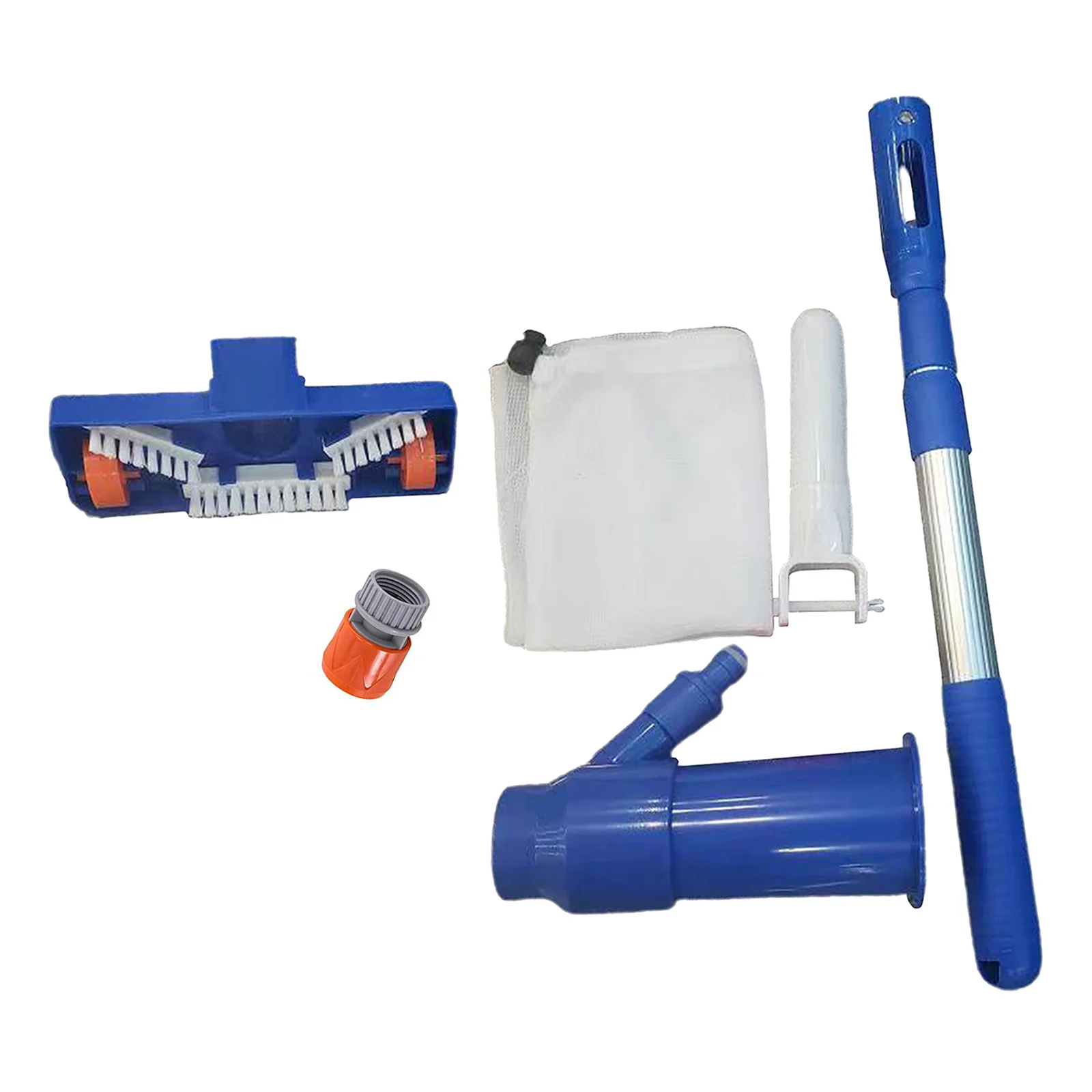 Набор для очистки бассейна пылесос с мелкой сеткой ручка-скиммер аксессуары