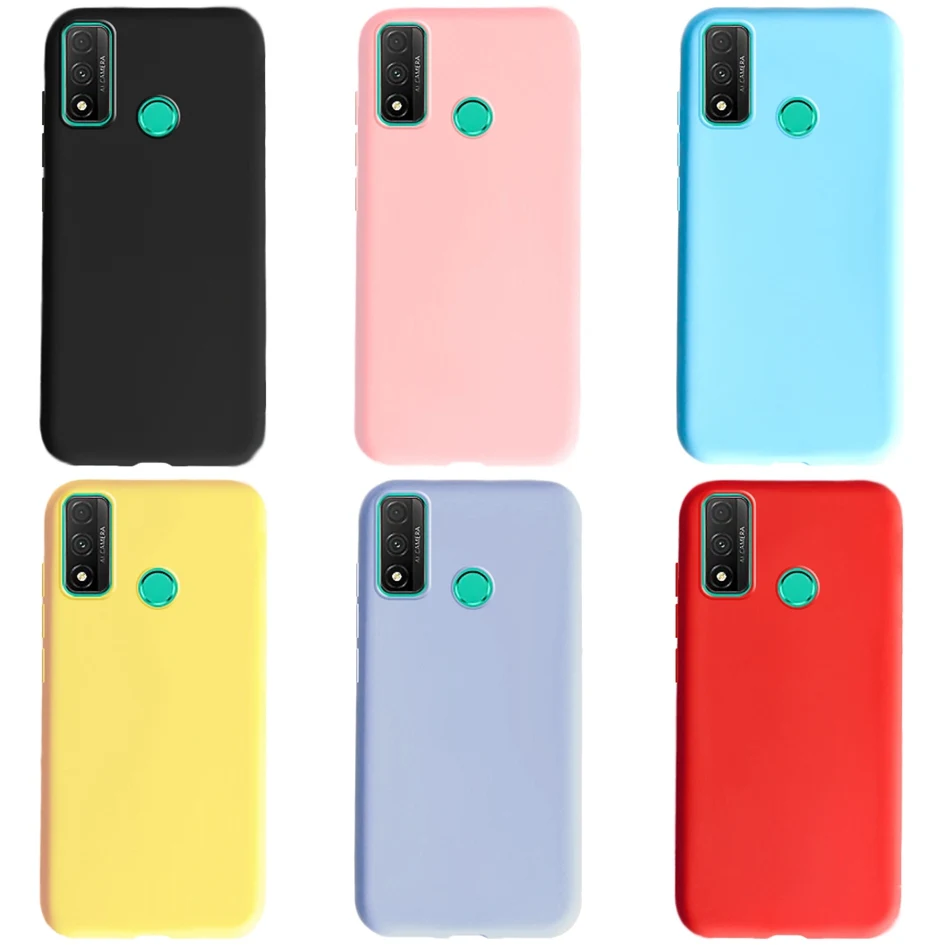 Чехол для Huawei P Smart 2020, чехол для телефона, мягкий силиконовый чехол карамельного цвета с рисунком пудинга для Huawei P Smart 2020