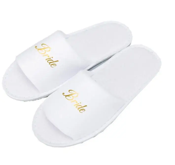 slipper Zaxachilable новая одежда для невесты Халаты свадебный наряд Атласный халат одежда для невесты женский свадебный халат атласный - Цвет: slipper