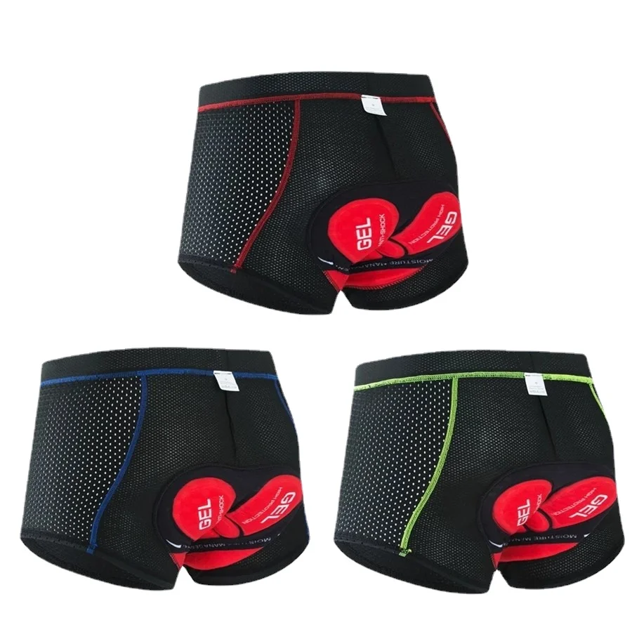 

Upgrade Breathable Cycling Shorts Cycling Underwear 5D Gel Pad Shockproof Bicycle Underpant MTB Road Bike Underwear Man Shorts