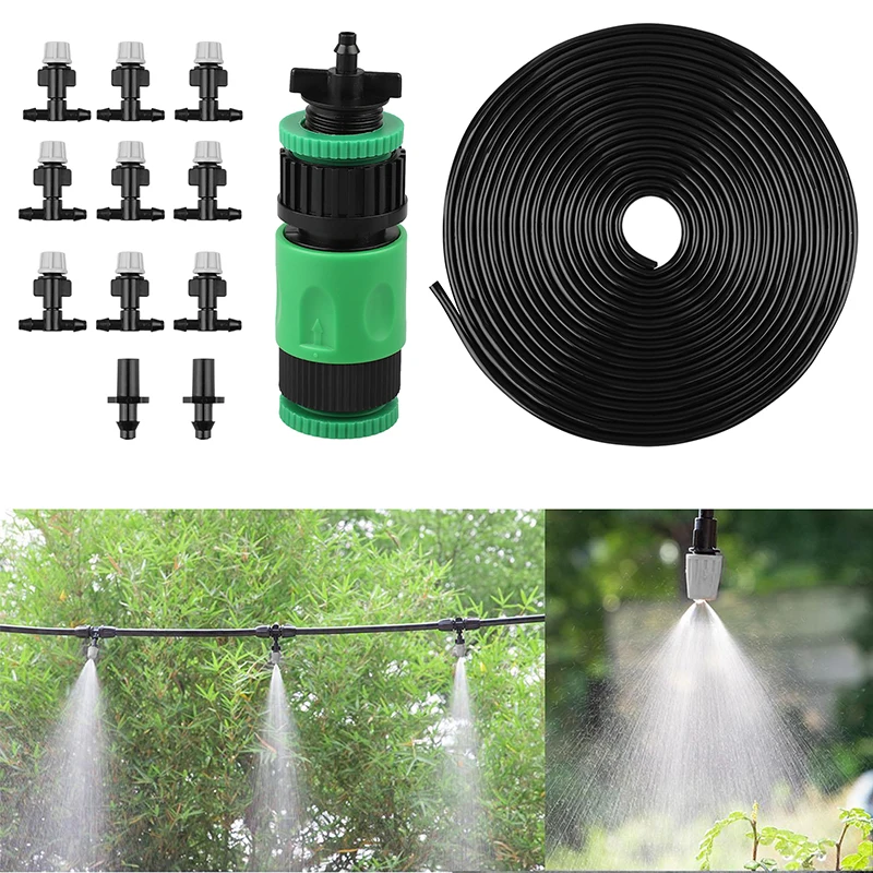 

Greenhouse Irrigation System Kit Swimming pool Garden Patio Flower Watering