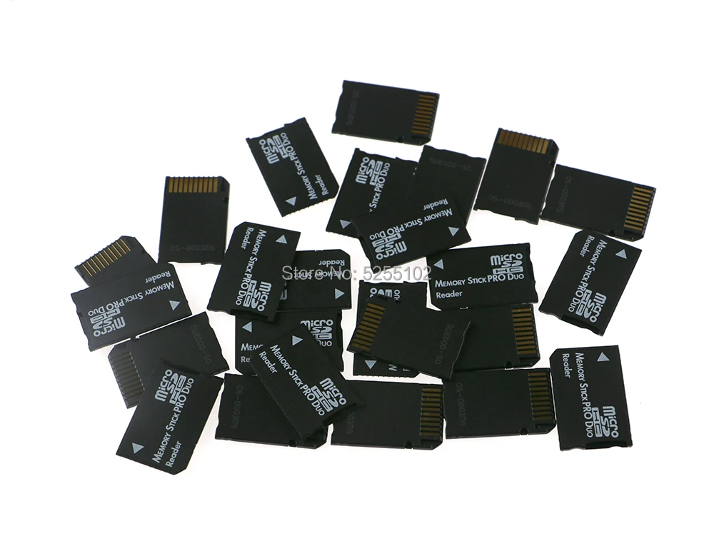 50 шт. для Micro SD SDHC TF к MS карта памяти Pro Duo адаптер преобразователь карты PSP 1000 2000 3000 |