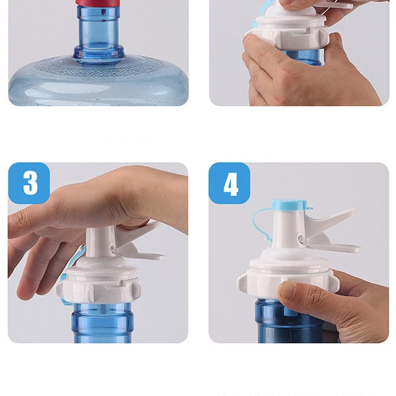 Подставка для дозатора воды включает в себя дозатор колпачок клапана