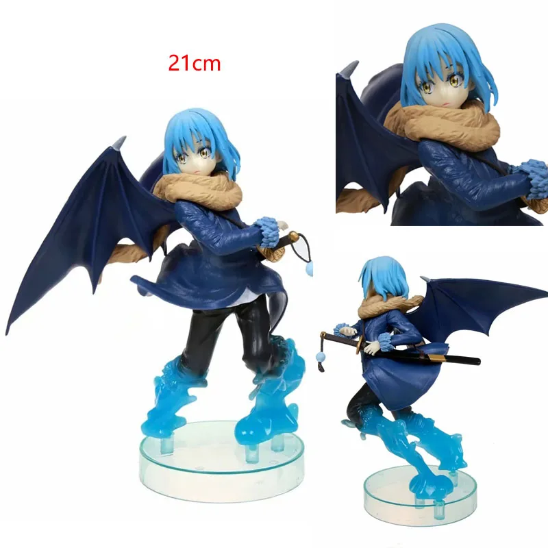 

21cm Anime That Time I Got Reincarnated As A Slime Rimuru Tempest PVC Action Figure Doll Model Toys Brinquedos