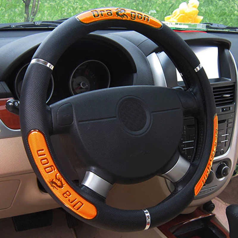 

Car Steering Wheel Cover Universal Auto Steering- Wheel Cover Reflective Car-styling Car Interior Accessories