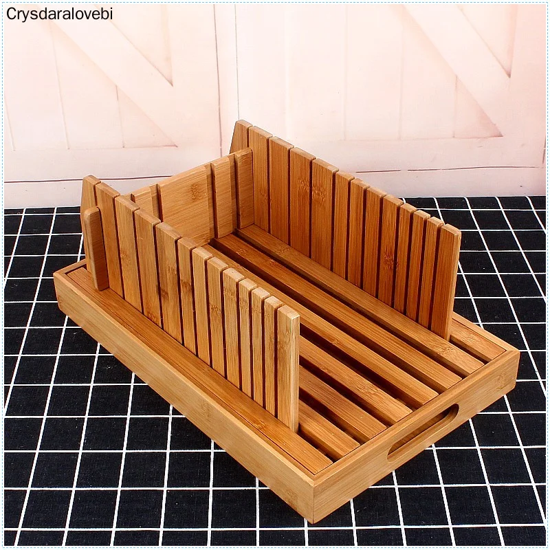 Креативная бамбуковая разделочная доска для хлеба с основанием легко нарезаемая