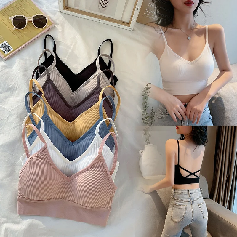 

Yoga Tops Fitness Women Girls Sport Bra Cotton Women Fashion Bra Tops Breathable Yoga Running Sport Bra Sujetador Deportivo