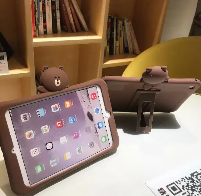 brown Силиконовая крышка для huawei MediaPad T5 10 дети Безопасный противоударный корпус AGS2-W09 AGS2-L09 AGS2-L03 10,1 ''планшет стенд кожаный чехол+ подставка для ручек - Цвет: brown