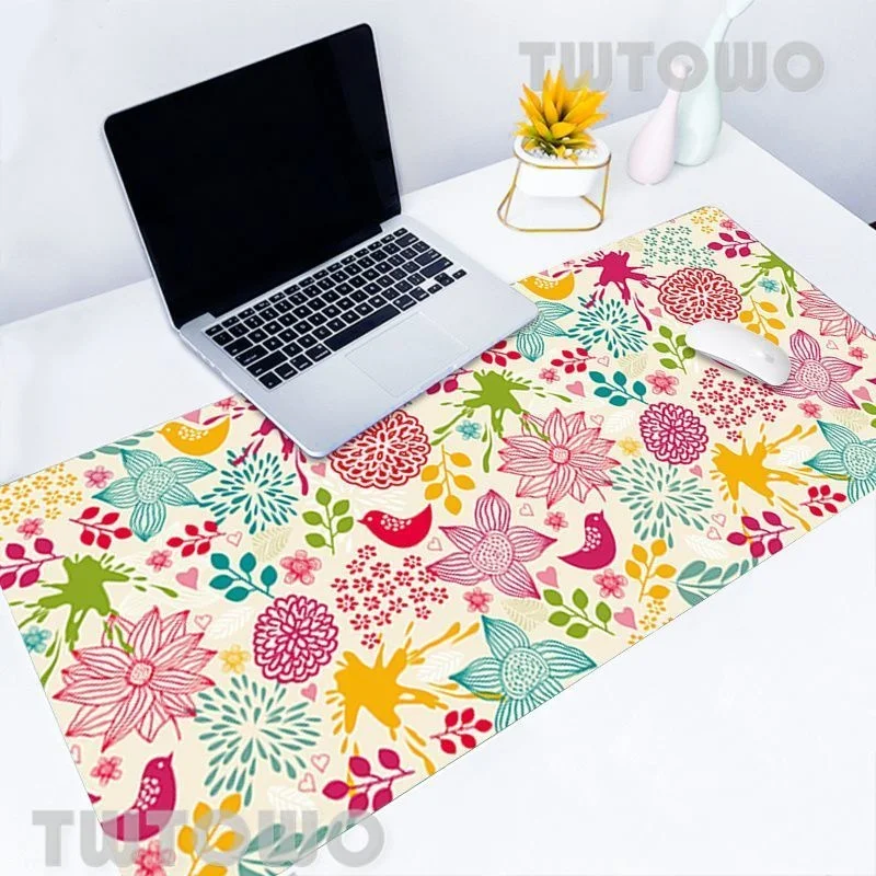 

Mousepad HD Large Computer Mouse Mat Keyboard Pad Desk Mats Cartoon Animal Pattern Carpet Soft Laptop Office Anti-slip Mouse Mat