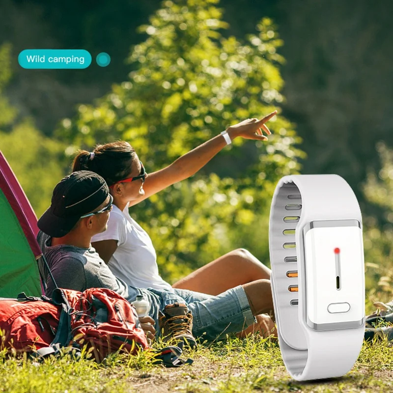 

Smart USB Rechargeable Ultrasonic Mosquito Repellent Bracelet