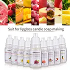 24 аромата, натуральное ароматизированное масло для ручной работы, косметический блеск для губ, базовый блеск для губ, пищевой ароматизатор сделай сам, эфирное масло