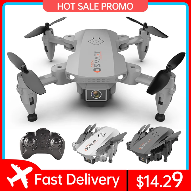 

L23 Mini Drone 4K Profesional HD Dual Camera Drones WiFi FPV Height Keep Foldable Quadcopter Black And Gray RC Dron Toy Boy Gift