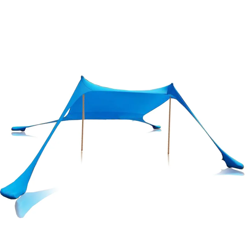 Семейный Пляжный Тент Kalosse на 3-4 человек легкий солнцезащитный тент