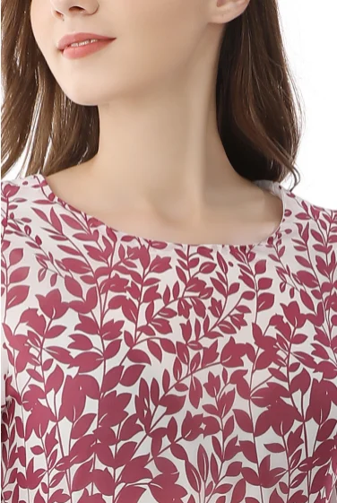 

Houthion Muslim Long Dresses Plus Size Women's Maxi Dress Retro Robe Long Sleeve Printing O-Neck Bohemian Ankle-Length