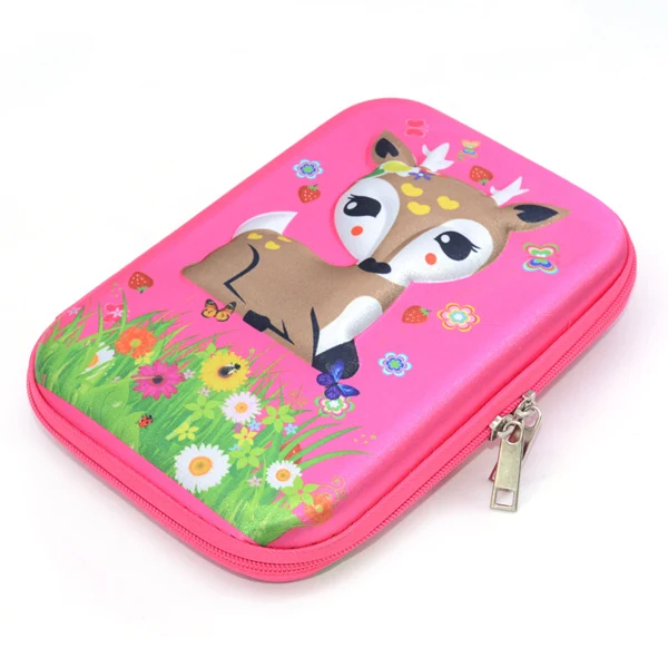 O Pencil case pink cute school kalem kutusu escolar piornik etui pennen cartucheras kawaii estuches papeleria trousse scolaire box - Цвет: O