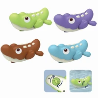 water toy for bathroom bathtub baby bath toys for baby summer cute animal boys and girls crocodile clockwork swimming