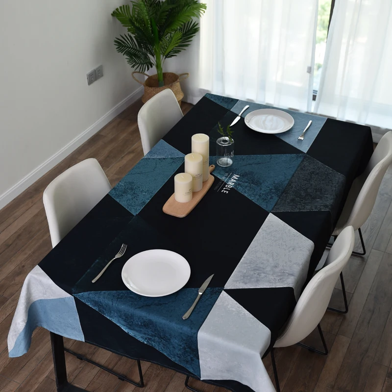 Прямоугольный стол ткань водонепроницаемый маслонепроницаемый
